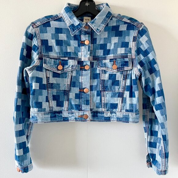 Judi Rosen - Joan Denim Jacket - Patchwork Bleach - XS - Picture 8 of 9